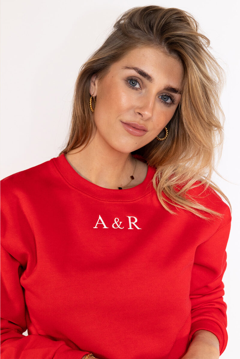 Gepersonaliseerde trui Koppel letters - Afbeelding 2