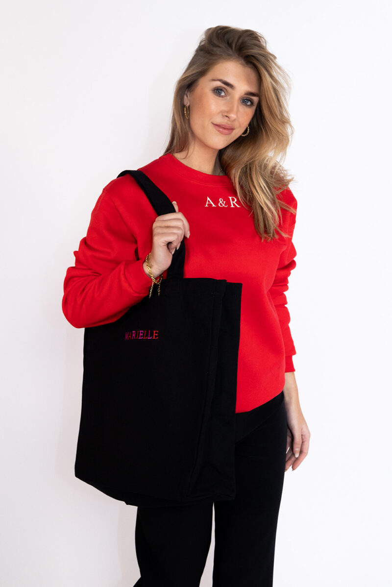 Canvas shopper met eigen naam - Afbeelding 5