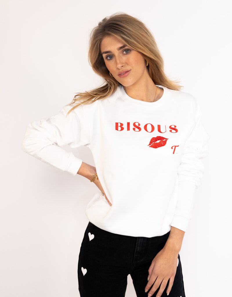 Gepersonaliseerde trui Bisous By You - Afbeelding 4