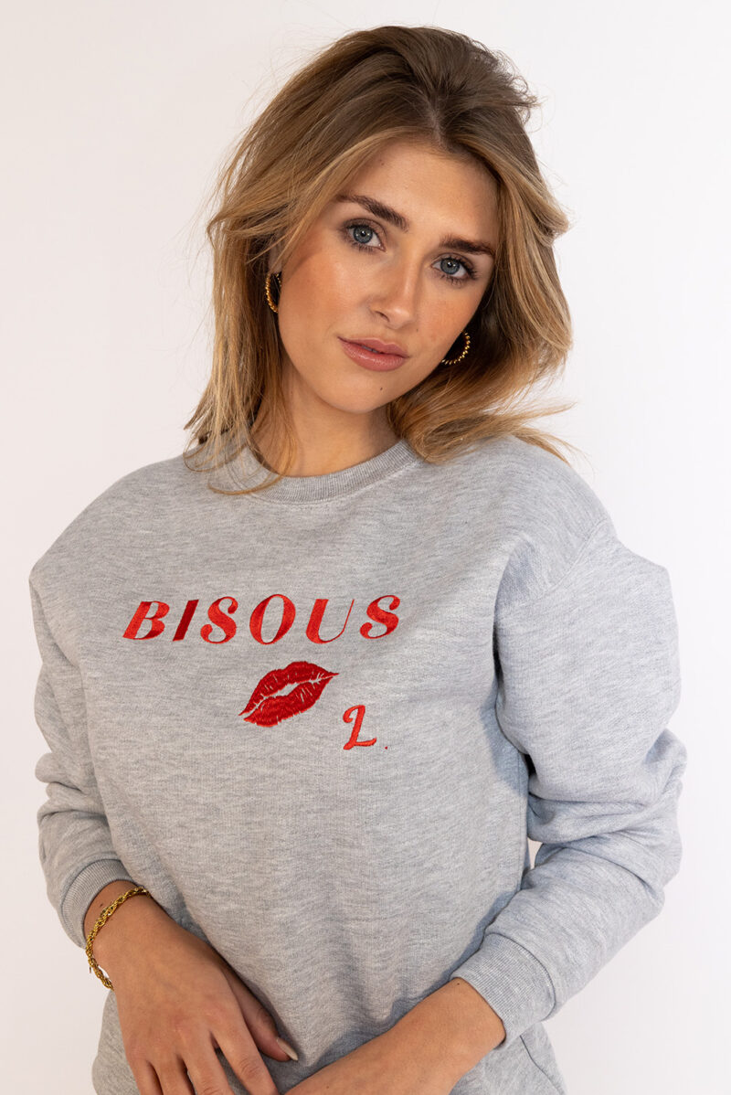 Gepersonaliseerde trui Bisous By You - Afbeelding 2