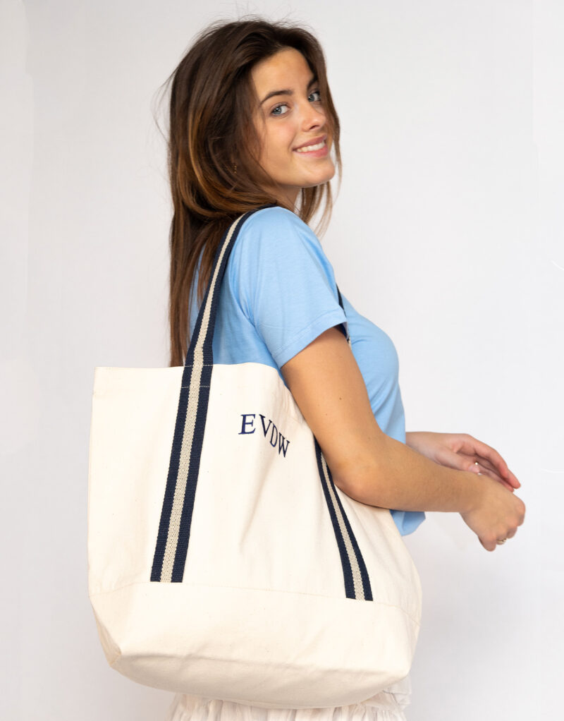 Canvas shopper met initialen - Afbeelding 5