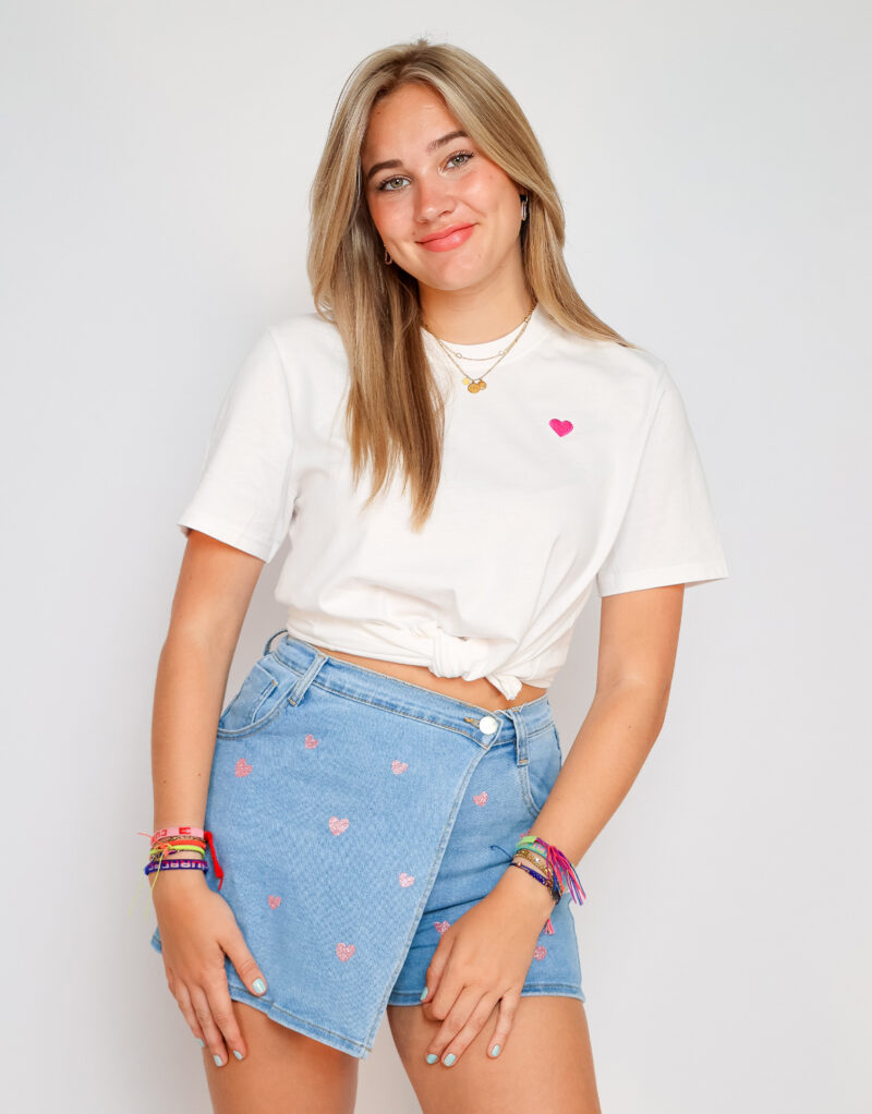 Gepersonaliseerd T-shirt lijntekening van je eigen foto - Afbeelding 2