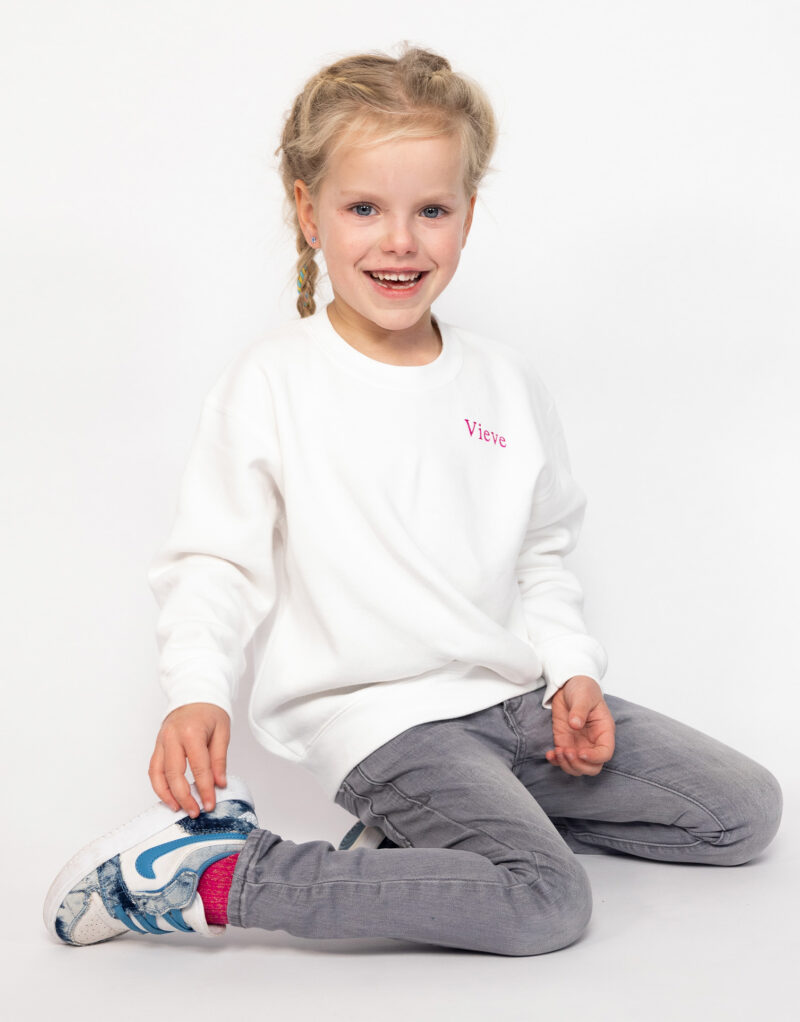 Gepersonaliseerde trui lijntekening van je eigen foto kinderen - Afbeelding 5