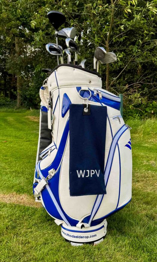 Gepersonaliseerde golf handdoek