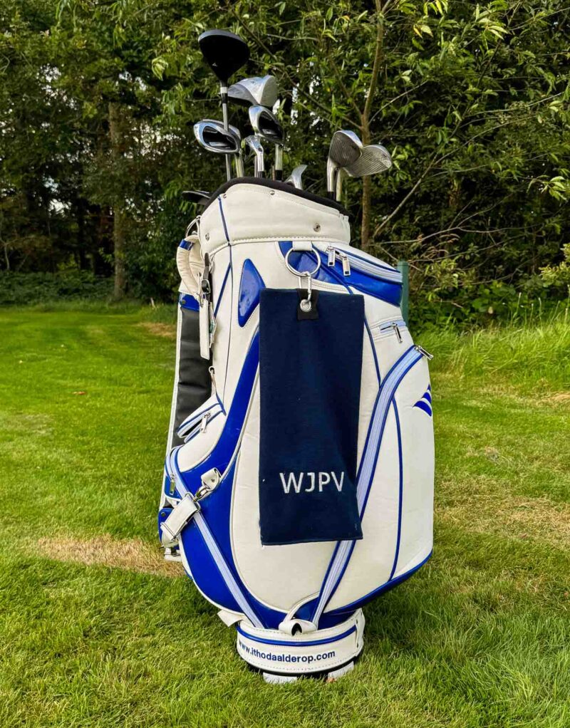 Gepersonaliseerde golf handdoek